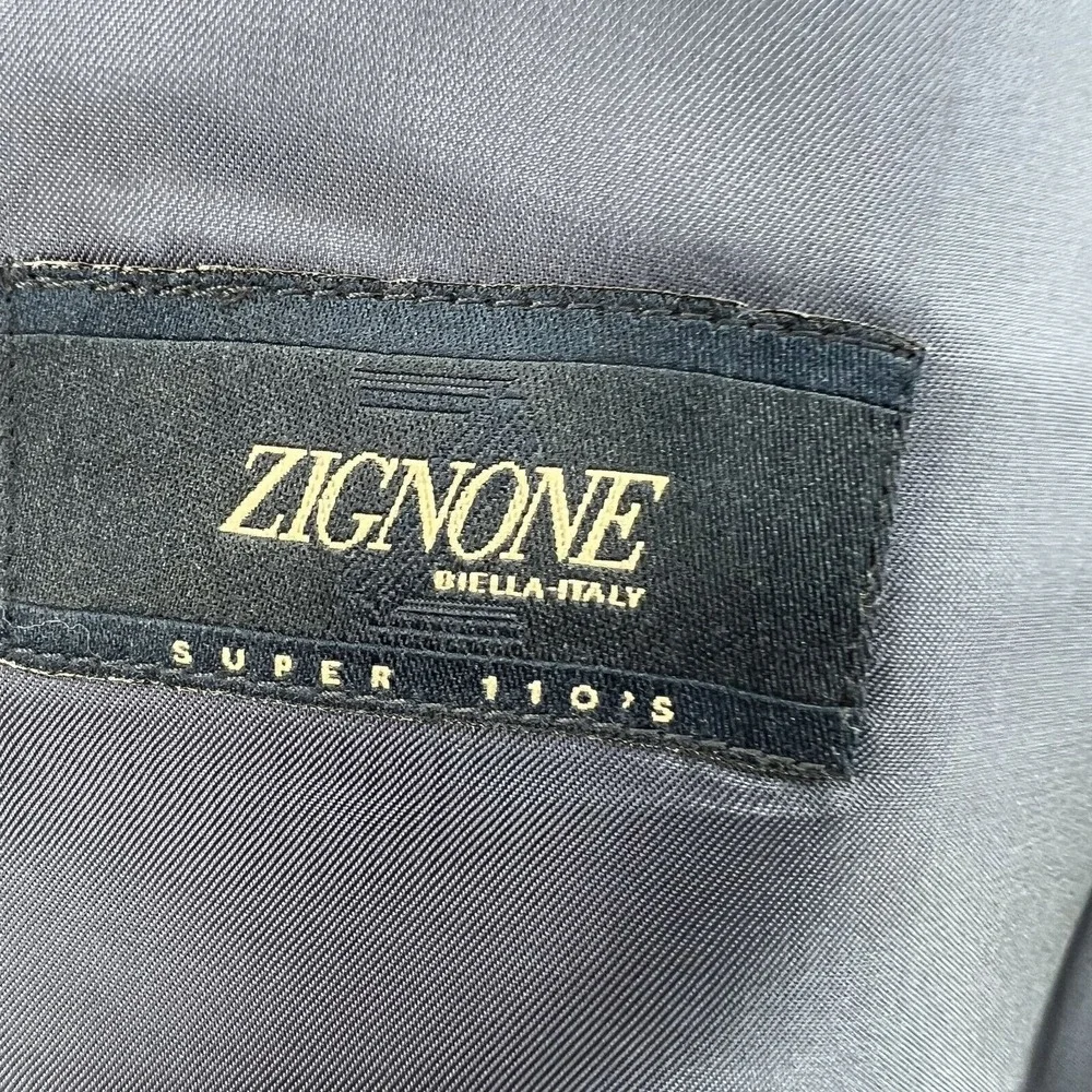 SUITSUPPLY Napoli‎ Men 46 S Blazer Pure Wool Super 110's Dark Grey Lined